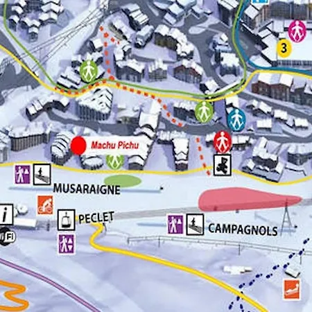 Les Glaciers - Lägenhet Val Thorens